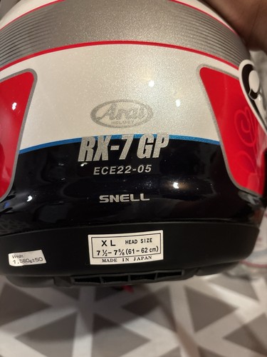 Arai ece22 05 - rx-7,
